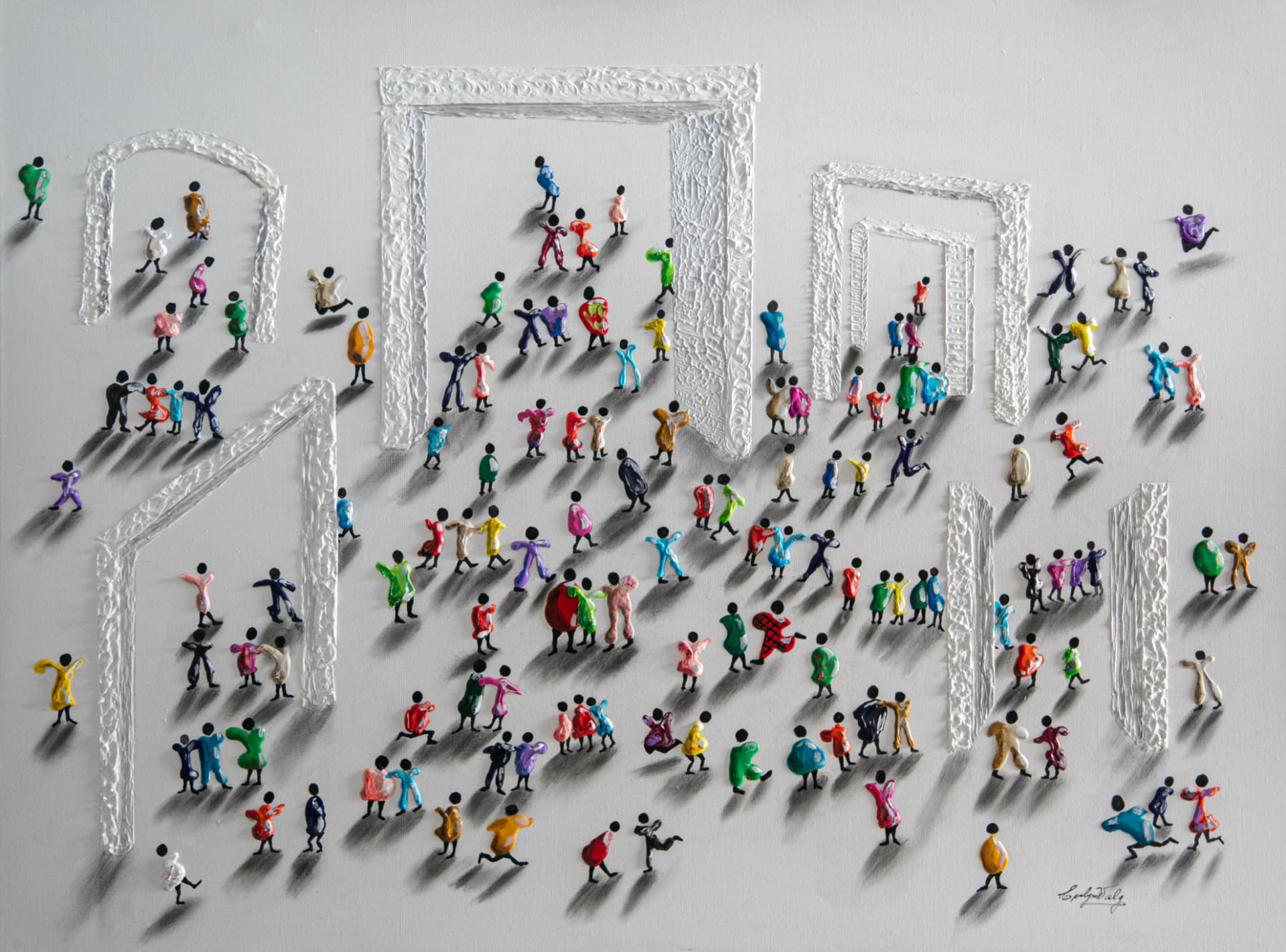 Libre Albedrío — painting by Evelyn Walg